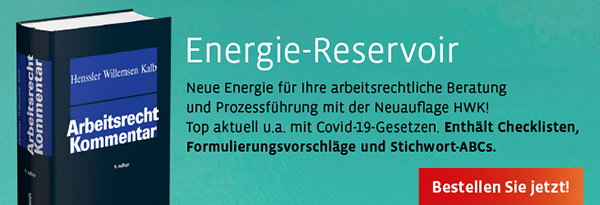 Neuauflage: Henssler/Willemsen/Kalb,  Arbeitsrecht Kommentar. Hier bestellen!