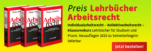 Newsletter Arbeitsrecht 2018 - 
